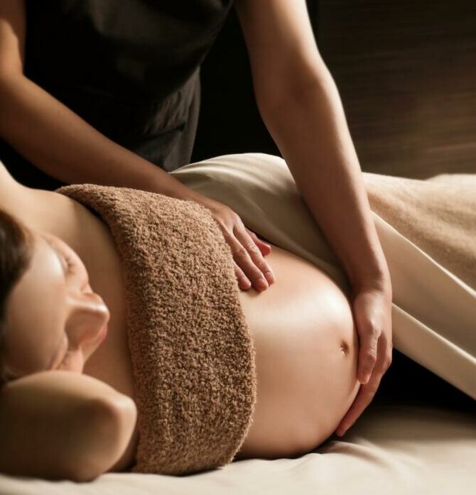 Massage femme enceinte