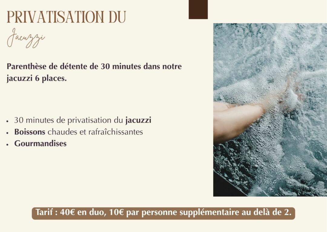 Notre formule jacuzzi
