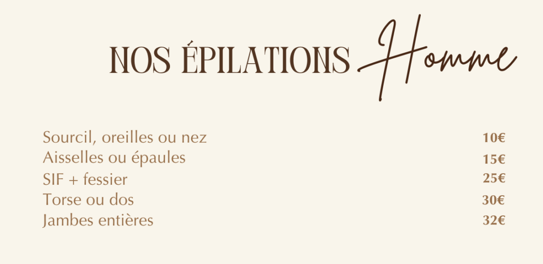 Nos épilations